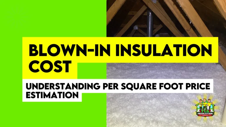 Blown-in insulation cost